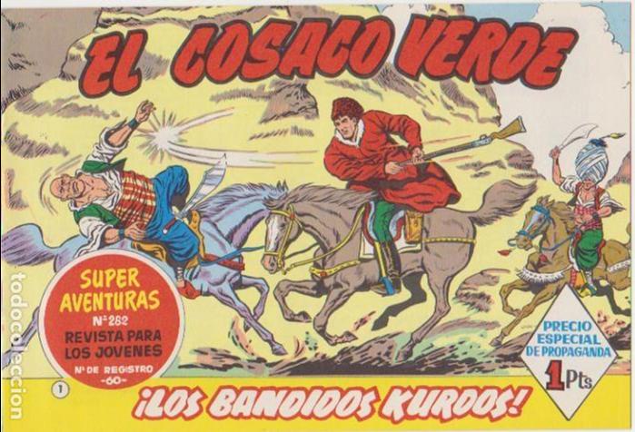 Tebeos: El Cosaco Verde n&ordm;  1. Reedici&oacute;n. - Foto 1