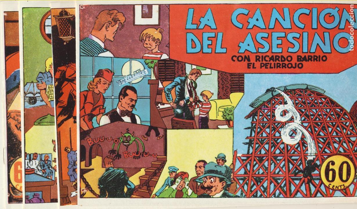 Tebeos: Ricardo Barrio. completa 4 ejemplares. Reedici&oacute;n. - Foto 1