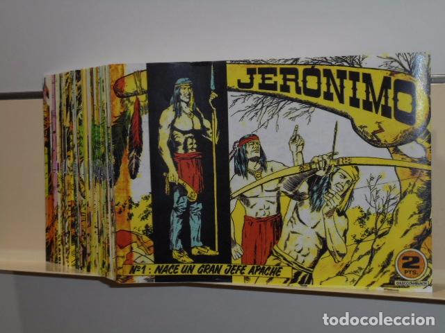 Tebeos: JERONIMO COMPLETA 65 NUMEROS REEDICION - GALAOR - - Foto 1
