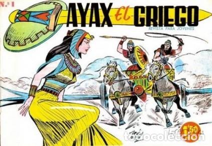 Tebeos: AYAX EL GRIEGO COMPLETA 20 NUMEROS - IMPECABLE - Foto 1