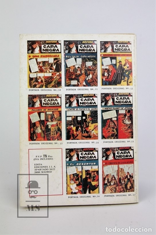 Tebeos: C&oacute;mic - Las Aventuras De Capa Negra / 2 Tomos, Completa - Ed. J.L.A - Foto 7