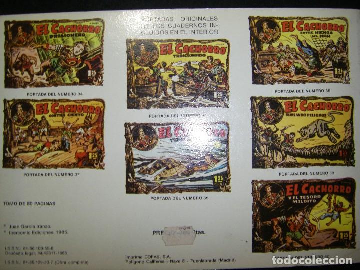 Tebeos: EL CACHORRO, DESEMBARCA, IBERCOMIC, N&Uacute;MEROS 34 - 40 - Foto 10