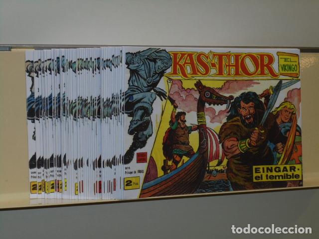Tebeos: KAS-THOR EL VIKINGO COMPLETA 62 NUM. - REEDICION - Foto 1