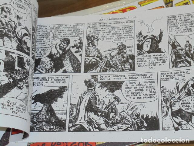 Tebeos: KAS-THOR EL VIKINGO COMPLETA 62 NUM. - REEDICION - Foto 2