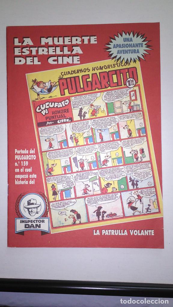 Tebeos: INSPECTOR DAN * LA MUERTE ESTRELLA DE CINE * EXTRA REEDICION. - Foto 1