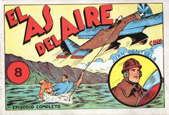 Tebeos: JUAN CENTELLA N&ordm; 8 - EL AS DEL AIRE - Foto 1