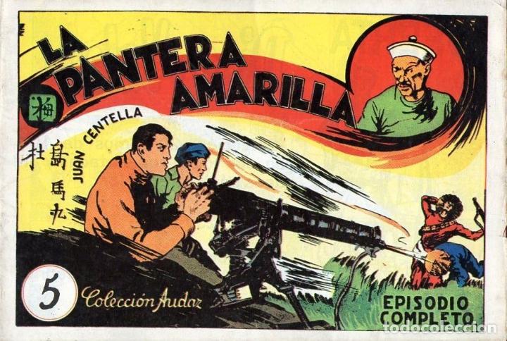 Tebeos: JUAN CENTELLA N&ordm; 5 - LA PANTERA AMARILLA - Foto 1