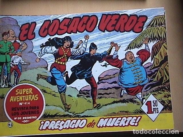 Tebeos: El cosaco verde. reedici&oacute;n. 125 n&uacute;meros - Foto 3