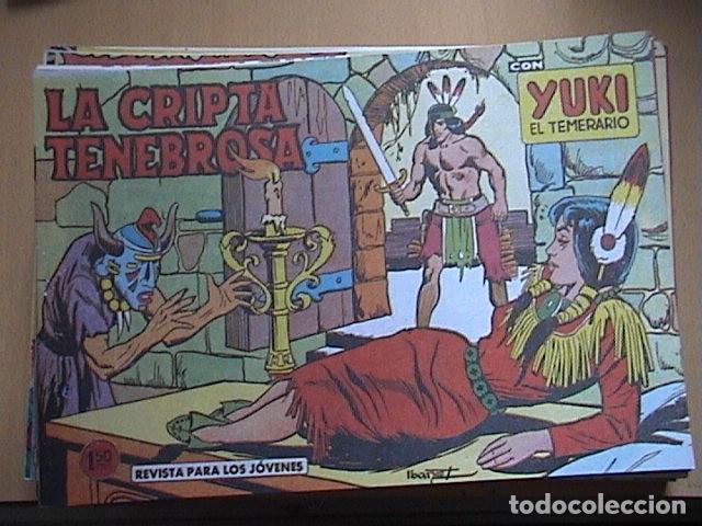 Tebeos: yuki el temerario. Reedicion. 61 n&uacute;meros. - Foto 3