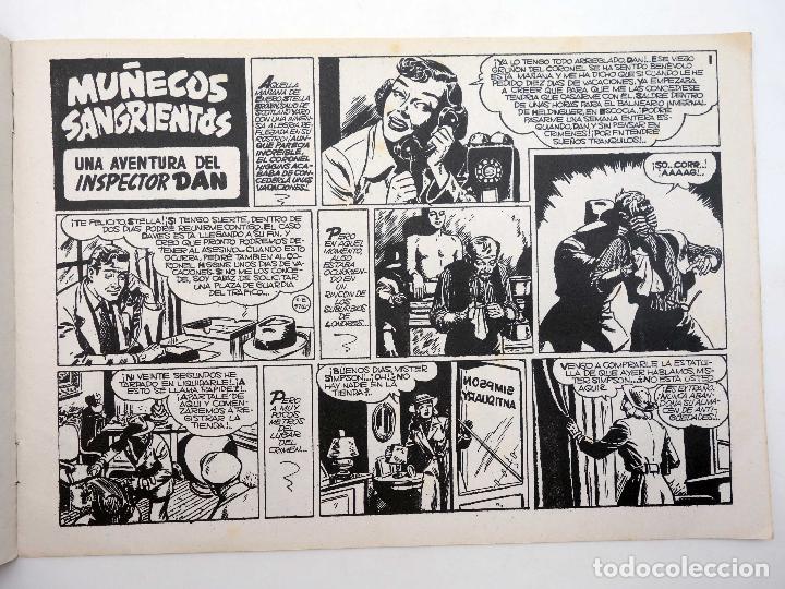 Tebeos: INSPECTOR DAN 1. MU&Ntilde;ECOS SANGRIENTOS (Vvaa) Comic MAM, 1990. FACSIMIL - Foto 2