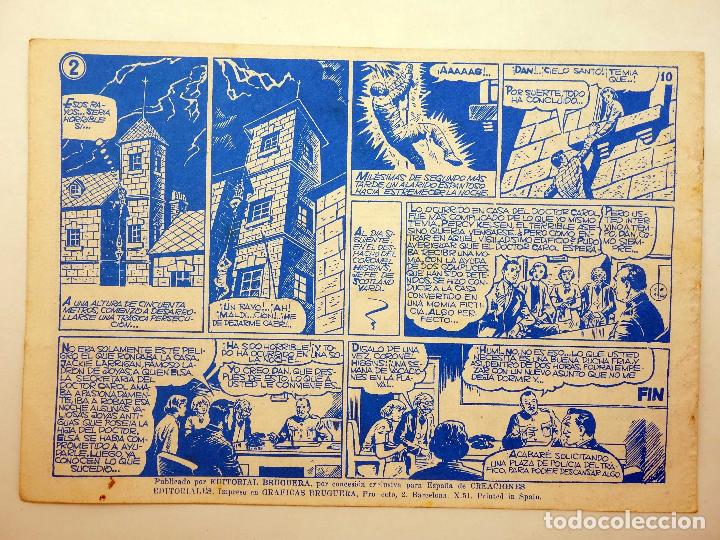 Tebeos: INSPECTOR DAN 2. LA VISITA DEL ESPECTRO (Vvaa) Comic MAM, 1990. FACSIMIL - Foto 3