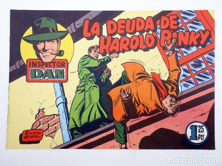 Tebeos: INSPECTOR DAN 9. LA DEUDA DE HAROLD BINKY (Vvaa) Comic MAM, 1990. FACSIMIL - Foto 1