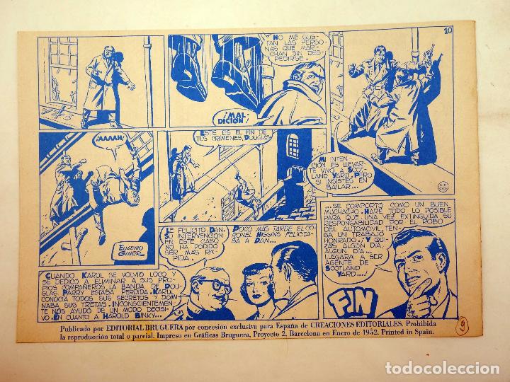 Tebeos: INSPECTOR DAN 9. LA DEUDA DE HAROLD BINKY (Vvaa) Comic MAM, 1990. FACSIMIL - Foto 3