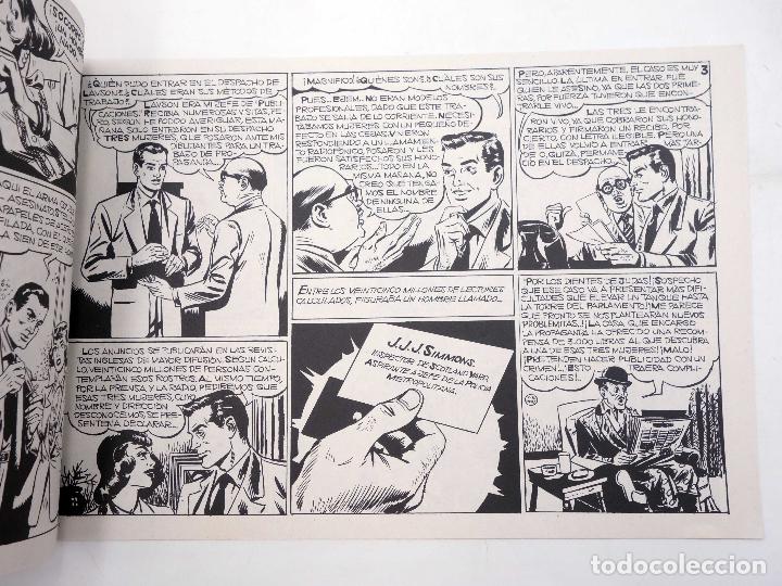 Tebeos: INSPECTOR DAN 12. EL ENIGMA DE LOS DIBUJOS (Vvaa) Comic MAM, 1990. FACSIMIL - Foto 2