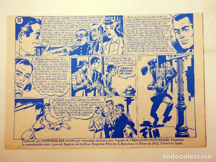 Tebeos: INSPECTOR DAN 12. EL ENIGMA DE LOS DIBUJOS (Vvaa) Comic MAM, 1990. FACSIMIL - Foto 3