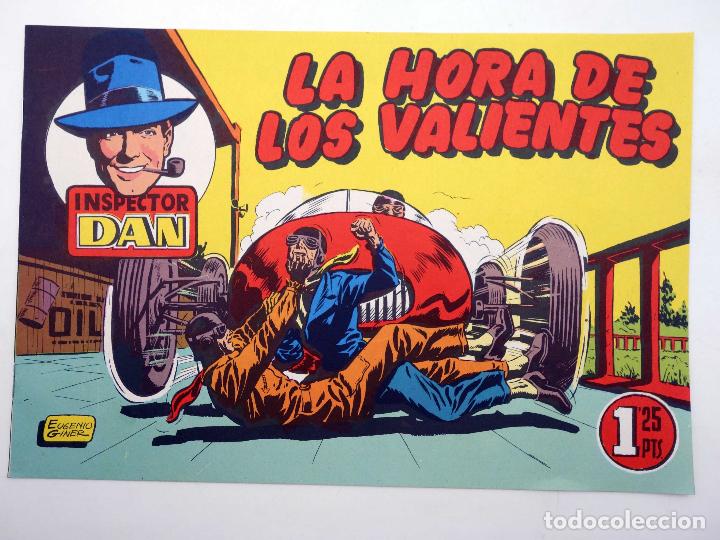 Tebeos: INSPECTOR DAN 17. LA HORA DE LOS VALIENTES (Vvaa) Comic MAM, 1990. FACSIMIL - Foto 1