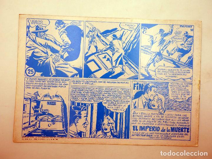 Tebeos: INSPECTOR DAN 25. EL RESUCITADO (Vvaa) Comic MAM, 1990. FACSIMIL - Foto 3
