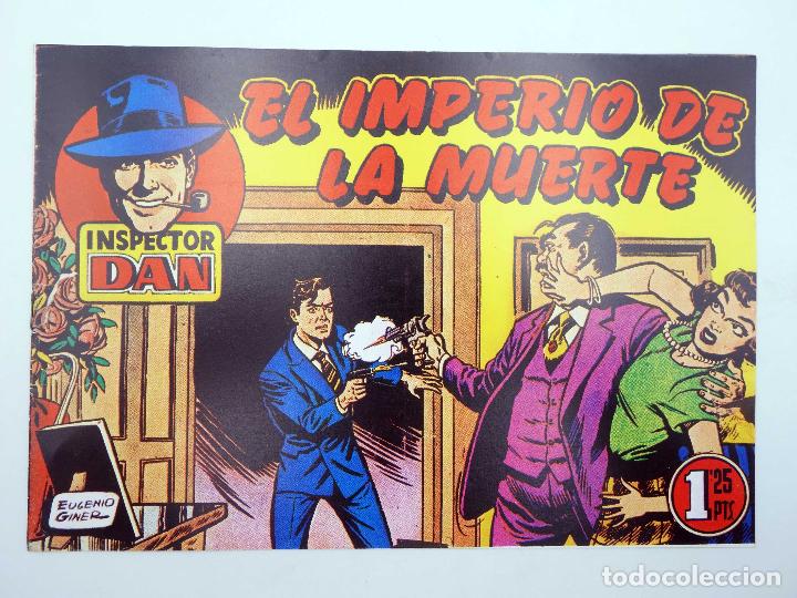 Tebeos: INSPECTOR DAN 26. EL IMPERIO DE LA MUERTE (Vvaa) Comic MAM, 1990. FACSIMIL - Foto 1