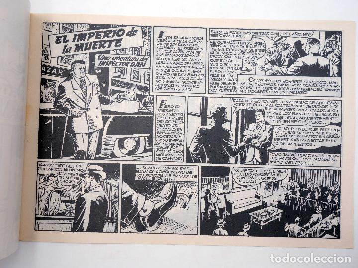 Tebeos: INSPECTOR DAN 26. EL IMPERIO DE LA MUERTE (Vvaa) Comic MAM, 1990. FACSIMIL - Foto 2