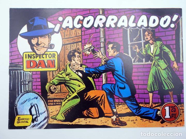 Tebeos: INSPECTOR DAN 27. ACORRALADO (Vvaa) Comic MAM, 1990. FACSIMIL - Foto 1