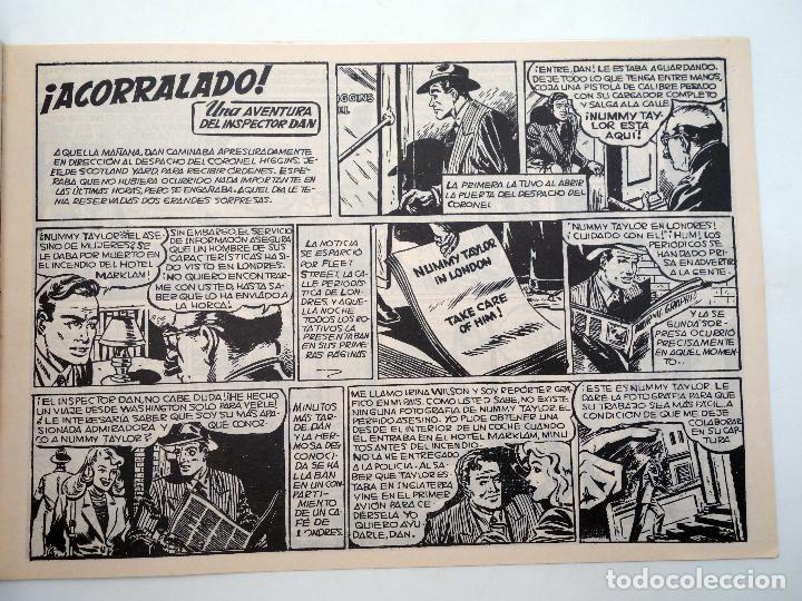 Tebeos: INSPECTOR DAN 27. ACORRALADO (Vvaa) Comic MAM, 1990. FACSIMIL - Foto 2