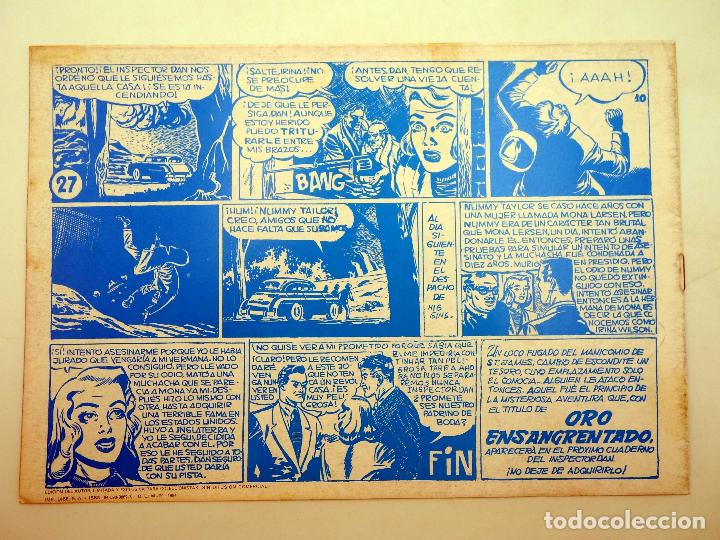 Tebeos: INSPECTOR DAN 27. ACORRALADO (Vvaa) Comic MAM, 1990. FACSIMIL - Foto 3