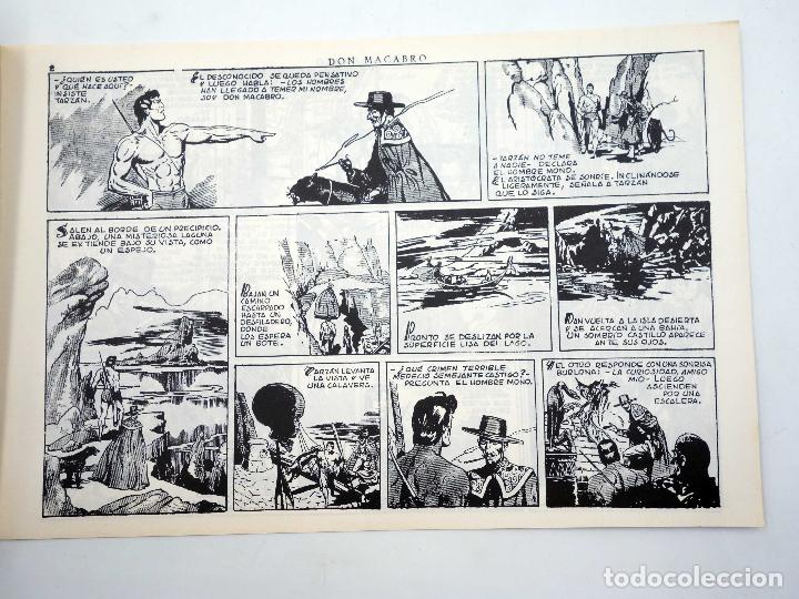 Tebeos: TARZAN EL REY DE LA SELVA 24. DON MACABRO (Vvaa) Comic MAM, 1990. FACSIMIL - Foto 2
