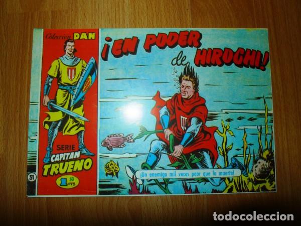 Tebeos: CAPIT&Aacute;N TRUENO. N&ordm; 51 : En poder de Hirochi (Colecci&oacute;n DAN ; 156). - Reedici&oacute;n - Foto 1