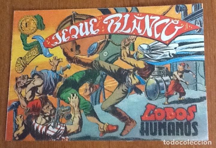 Tebeos: Jeque blanco, numero 2. Lobos humanos. Reedici&oacute;n facs&iacute;mil - Foto 1