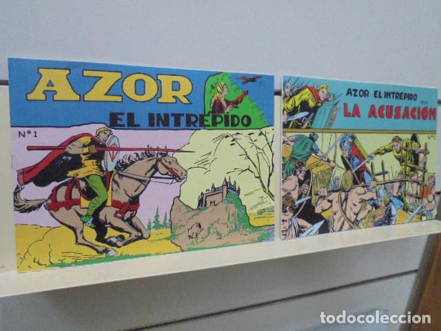 Tebeos: AZOR EL INTREPIDO COMPLETA 2 NUMS. NUEVA REEDICION 2018 - Foto 1