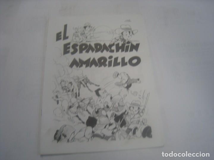 Tebeos: FACSIMIL DE EL ESPADACHIN AMARILLO . NUMERO UNICO. COZZI - Foto 1