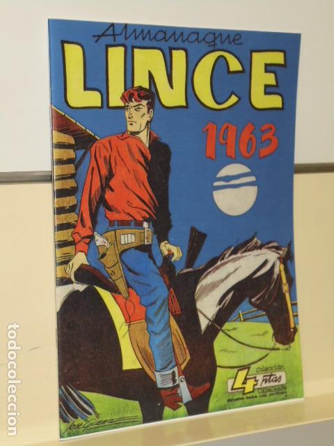 Tebeos: ALMANAQUE LINCE 1963- COLECCION CABALGADA - REEDICION - Foto 1
