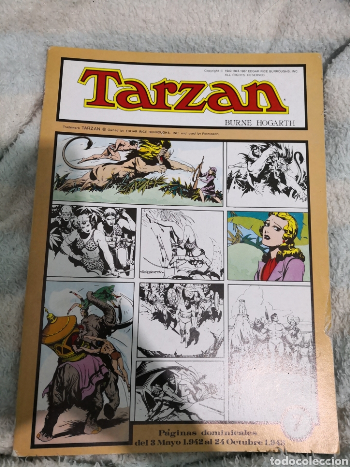 Tebeos: Tarzan Burne hogarth n&uacute;mero 7 - Foto 1
