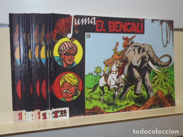 Tebeos: JUMA EL BENGALI COMPLETA 12 NUM. REEDICION - Foto 1