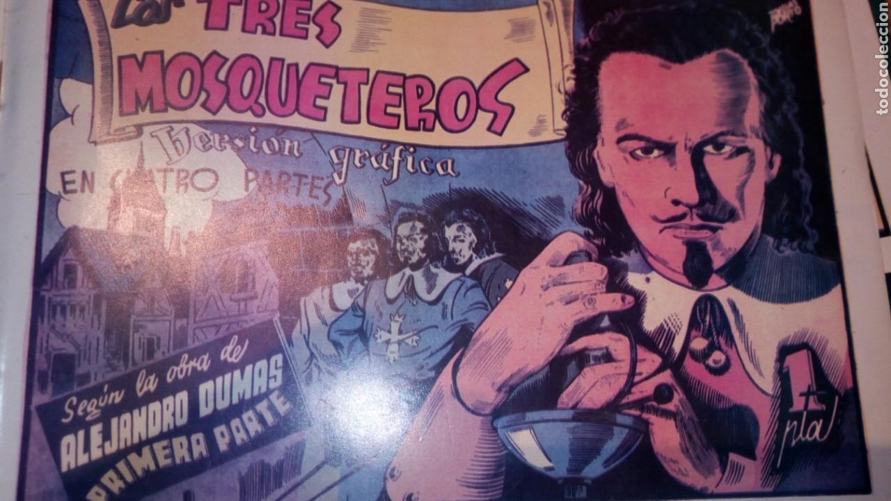 Tebeos: Los tres mosqueteros versi&oacute;n grafica. cj36 - Foto 2