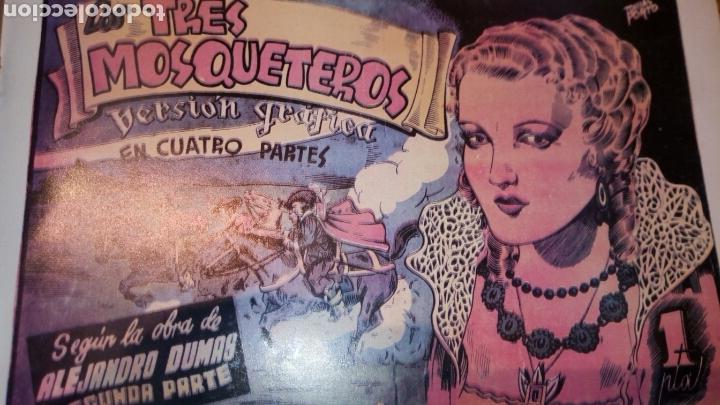 Tebeos: Los tres mosqueteros versi&oacute;n grafica. cj36 - Foto 3