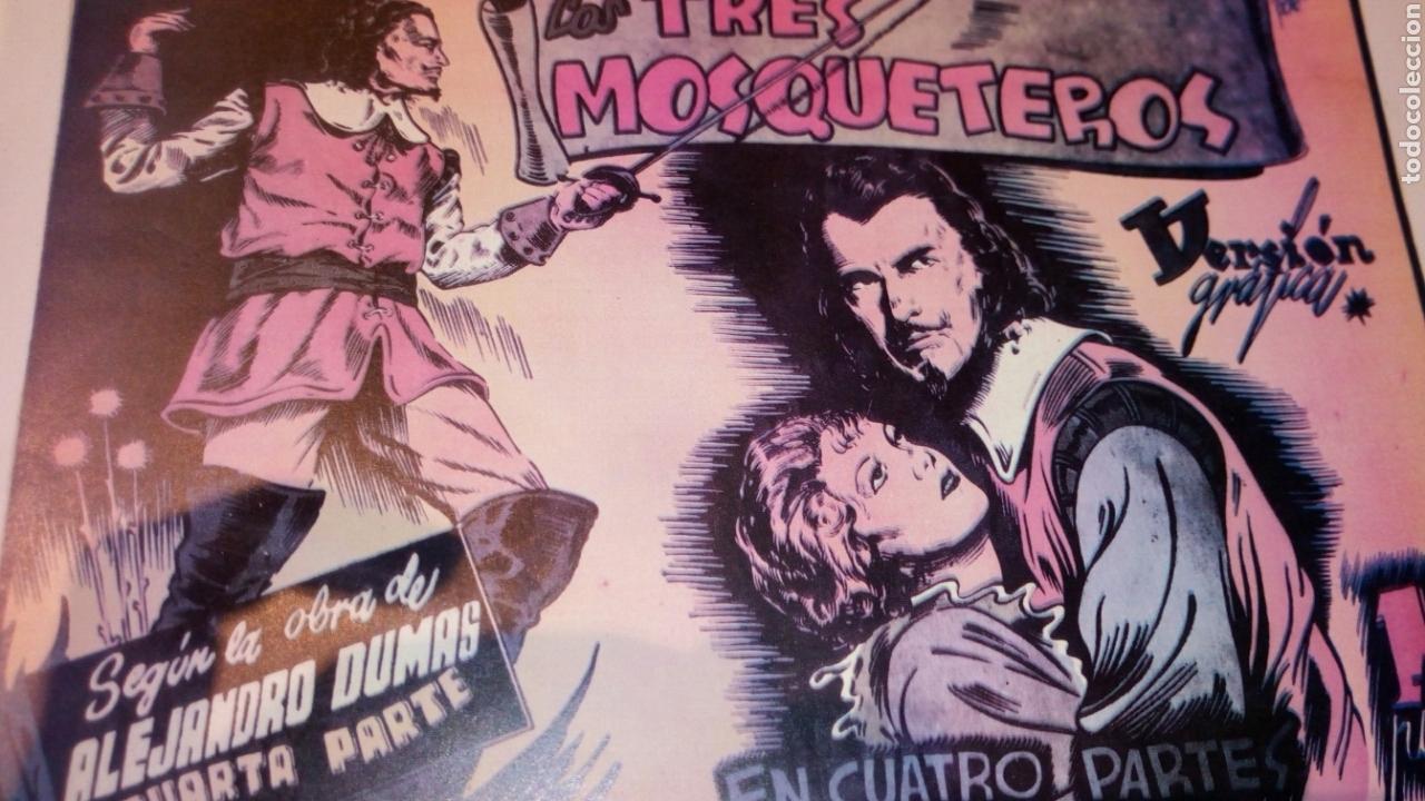 Tebeos: Los tres mosqueteros versi&oacute;n grafica. cj36 - Foto 4