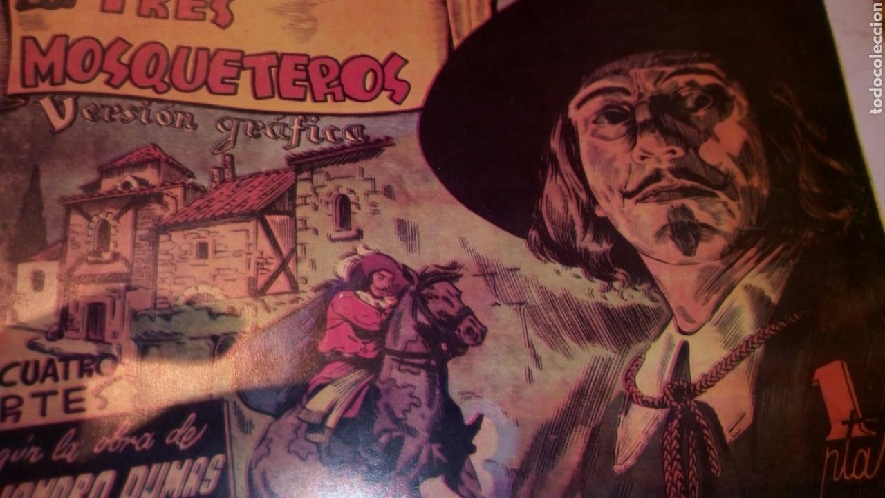 Tebeos: Los tres mosqueteros versi&oacute;n grafica. cj36 - Foto 1
