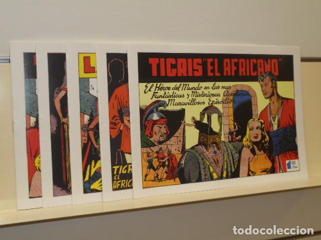 Tebeos: TIGRIS EL AFRICANO COMPLETA 5 NUM. REEDICION - Foto 1