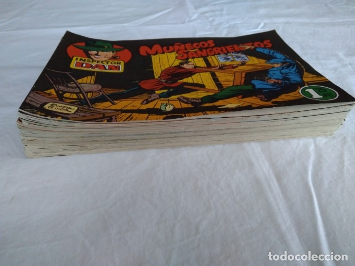 Tebeos: INSPECTOR DAN LOTE DE 46 REEDICI&Oacute;N - Foto 2