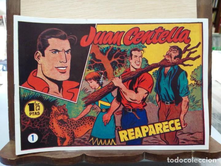 Tebeos: Juan Centella - Colecci&oacute;n Completa 36 N&uacute;meros - Reedici&oacute;n (Facs&iacute;mil) - Foto 2