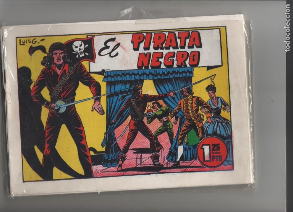 Tebeos: EL PIRATA NEGRO 10 TEBEOS COMPLETA - Foto 1