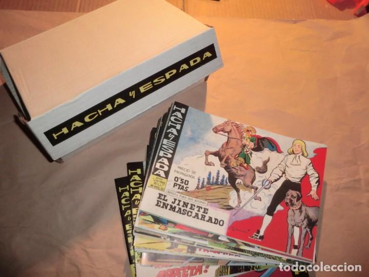Tebeos: COLECCION COMPLETA DE HACHA Y ESPADA EN REEDICION - Foto 1