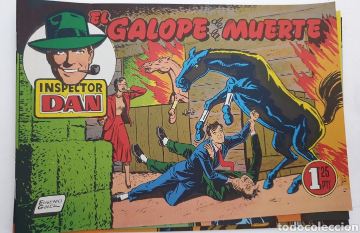 Tebeos: Lote 6 comics Inspector Dan - Foto 5