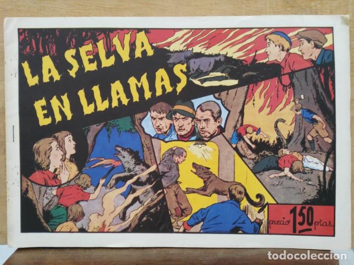 Tebeos: La Selva en Llamas - Ed. Comic-Man - Foto 1