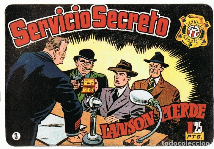 Tebeos: SERVICIO SECRETO LANSON PIERDE N&ordm; 3 - Foto 1