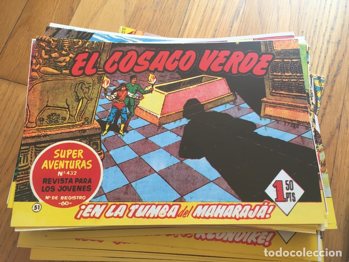 Tebeos: EL COSACO VERDE, Reedicion 144 Numeros - Foto 4