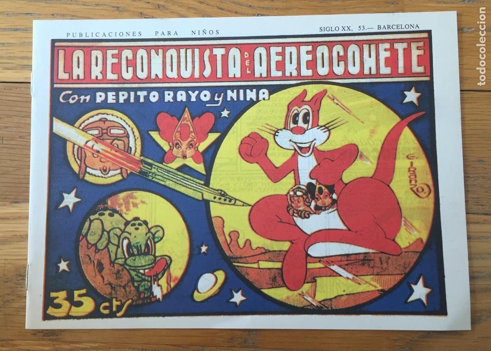 Tebeos: PEPITO RAYO, Edicion Facsimil 17 Numeros - Foto 5