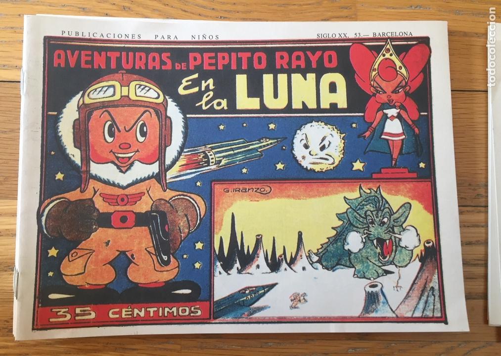 Tebeos: PEPITO RAYO, Edicion Facsimil 17 Numeros - Foto 8