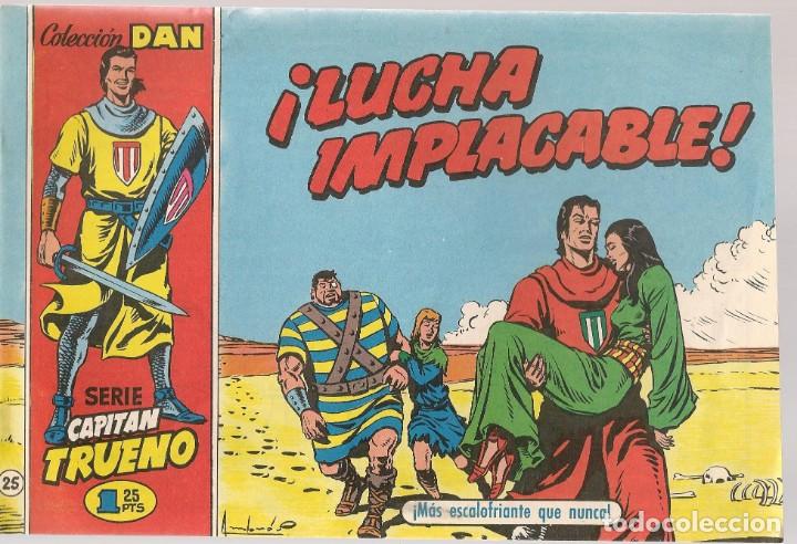 Tebeos: EL CAPIT&Aacute;N TRUENO. N&ordm; 25. LUCHA IMPLACABLE.  FACSIMIL. EDICIONES B. (ST/A5) - Foto 1